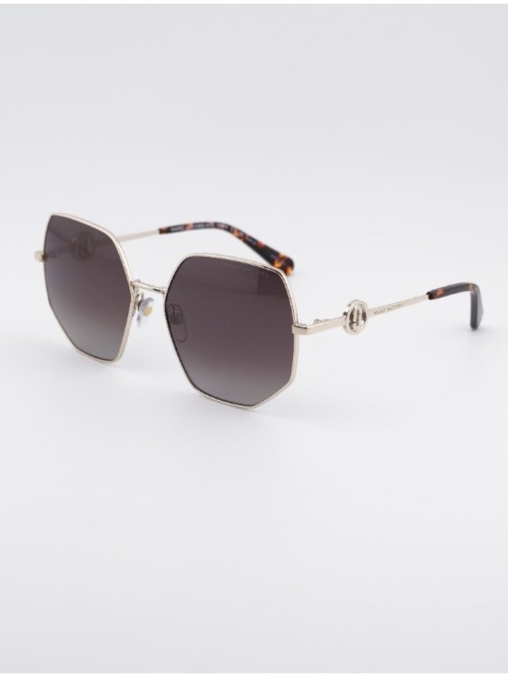 Marc Jacobs MARC 730/S 006J HA Sunglasses Gold/Havana Geometric Frame, Brown